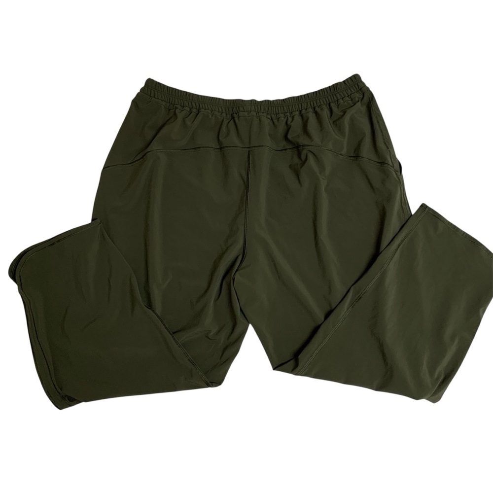 Lululemon Women’s Keep it Classic Crop Green Pants 23” Size 12 Mid Rise - Picture 6 of 13